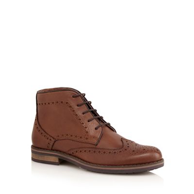 Brown 'Hawthorn' chukka boots